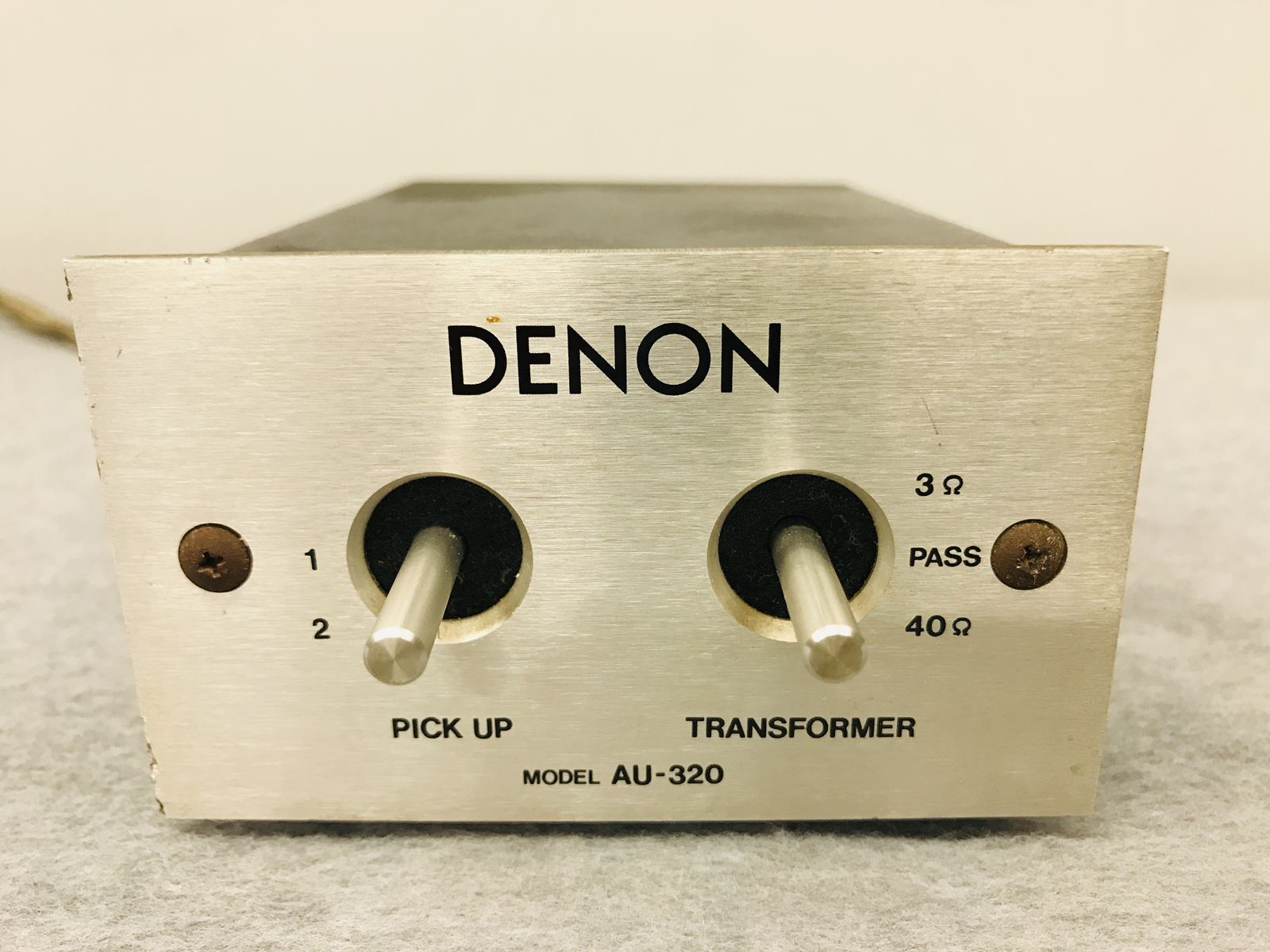 DENON MC昇圧トランス AU-320