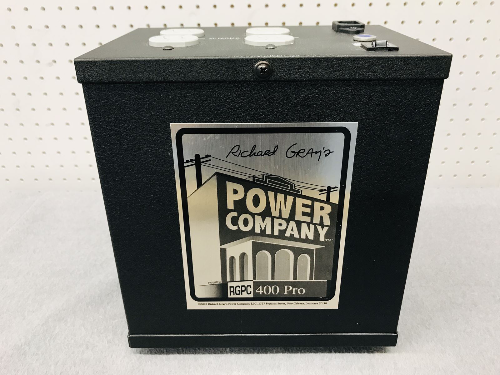 RichardGray's PowerCompany RGPC 400 Pro AC電源エンハンサー