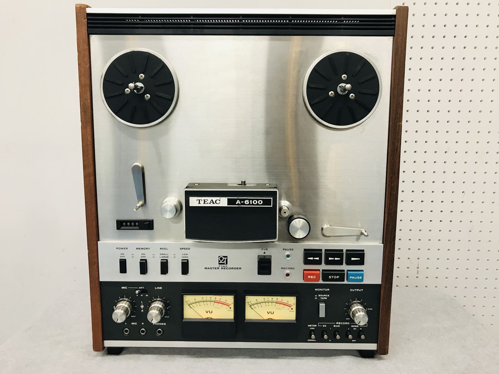 ティアック テープデッキ A-6100MKⅡ 2トラックマスターレコーダー-