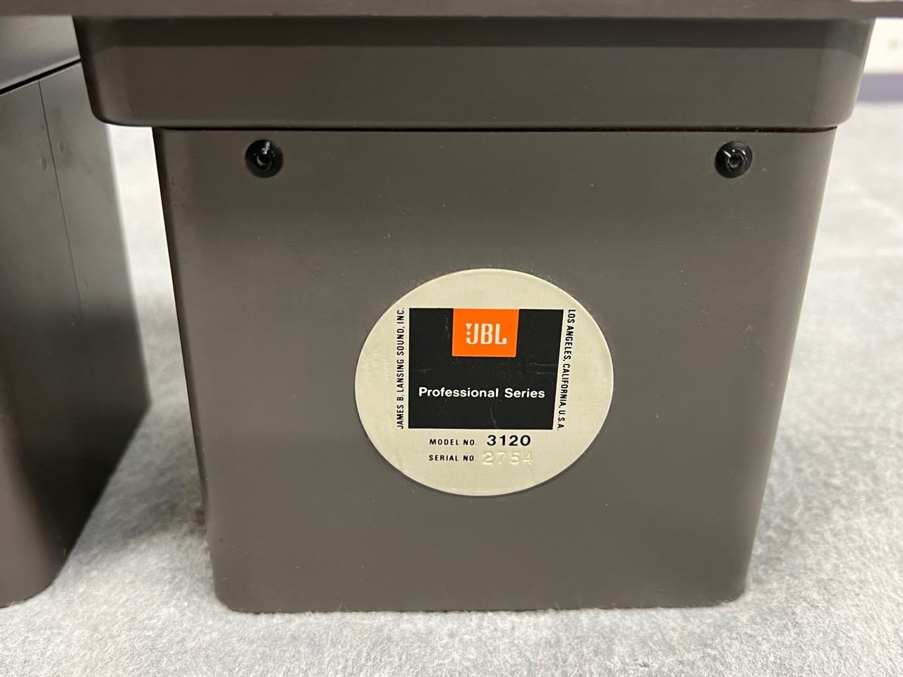 JBL　3120　ネットワーク　ペア