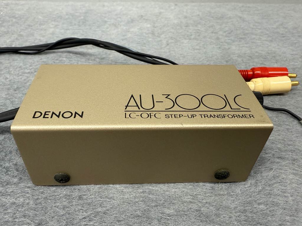 DENON AU-300LC MC昇圧トランス Denon AU-300 LC-OFC MC Step Up Transformer – Samurai Audio