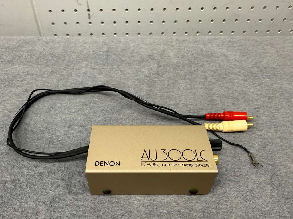 DENON AU-300LC MCカートリッジ昇圧トランス Amazon | DENON MCカートリッジ昇圧トランス AU-300LC | Denon